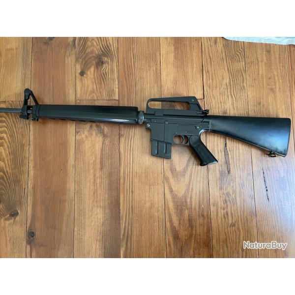 CARABINE JAEGER AP74 - REPLIQUE M16 EN 22 LR - ETAT MOYEN