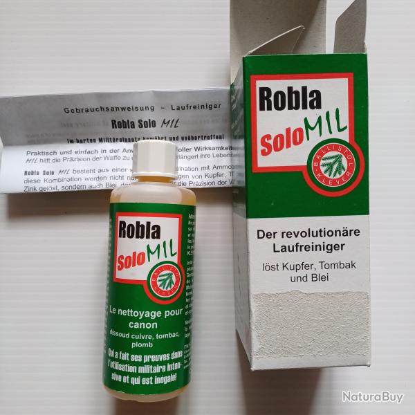Produit nettoyant pour canon Robla Solo MIL