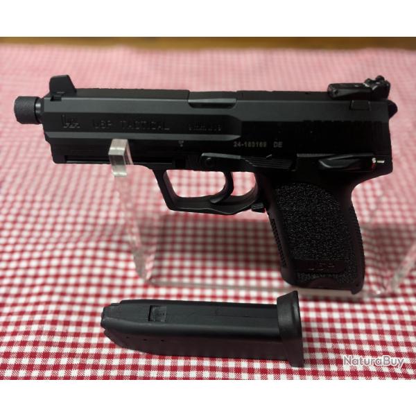 Nol maintenant ! Pistolet - H&K - USP TACTICAL - 9MM - SA/DA - NOIR - 15 CPS - HK223541