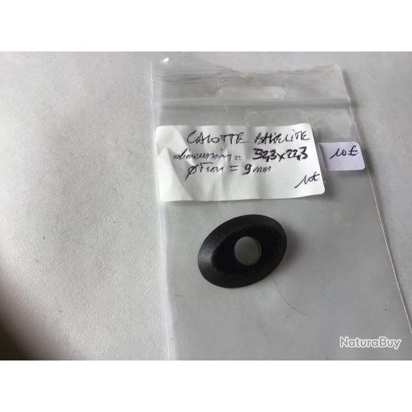 VENDU PAR LE-CUIRASSIER PETITE CALOTTE DE CROSSE BAKLITE POUR FUSIL OU CARABINE