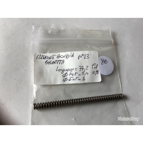 VENDU PAR LE-CUIRASSIER N�13 RESSORT BOUDIN POUR FUSILS BERETTA