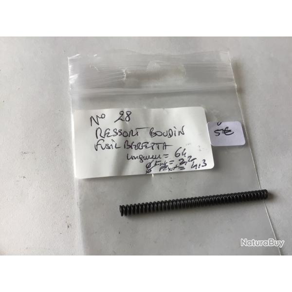 VENDU PAR LE-CUIRASSIER N�28 RESSORT BOUDIN SUPERPOS� ITALIEN BERETTA CAL 12