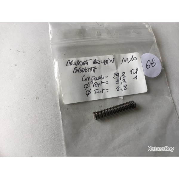 VENDU PAR LE-CUIRASSIER N�10 RESSORT BOUDIN SUPERPOS� ITALIEN BERETTA CAL 12