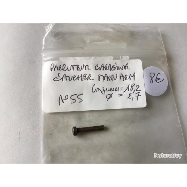 VENDU PAR LE-CUIRASSIER N�55 PERCUTEUR CARABINE GAUCHER /MANU ARM 9-12-14 MM 22 LR