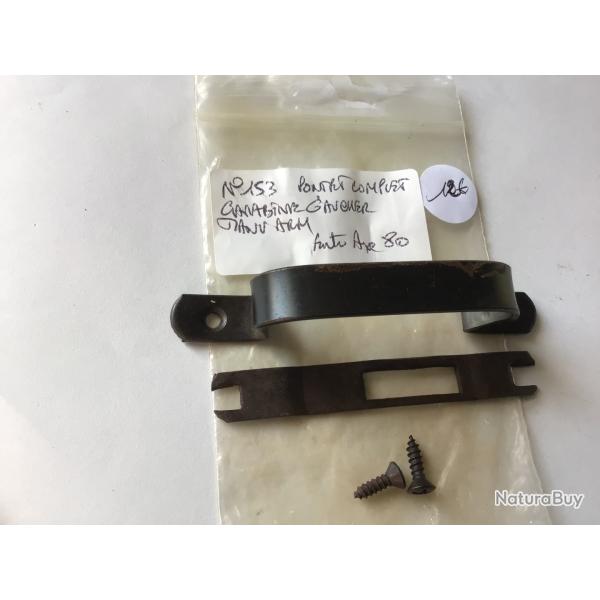 VENDU PAR LE-CUIRASSIER N�153 PONTET COMPLET CARABINE GAUCHER /MANU ARM 9-12-14 MM 22 LR