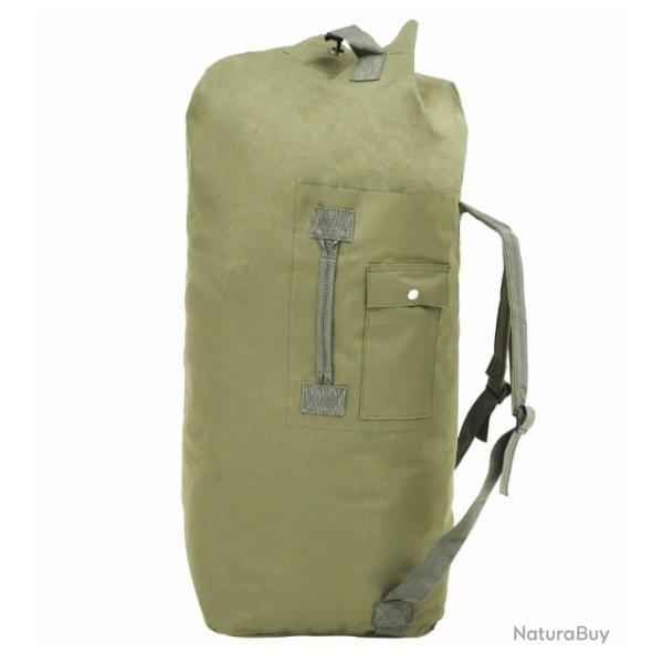 Sac style militaire 85 L Vert olive Tissu Oxford pratique r�sistant