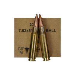 308 GGG 147GR M80 NATO ETANCHE FMJ X20