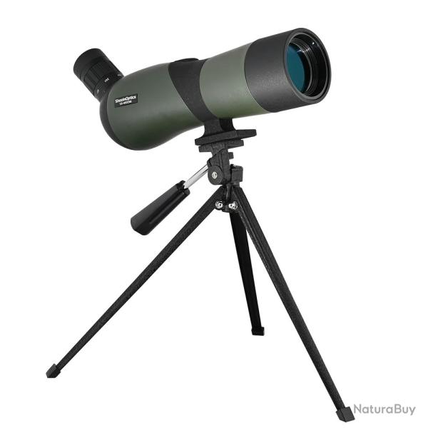 Longue-vue Shooin Optics 15-45x50 T�lescope Monoculaire HD Etanche FMC Chasse Tir Observation