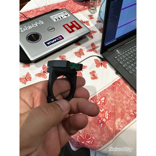 Bague loupe tourelle X-ACCU 30 mm avec niveau  bulle