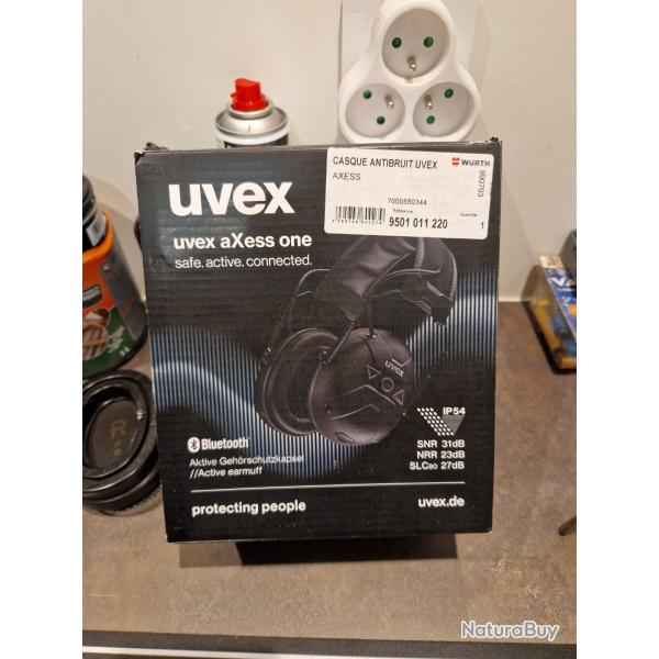 Casque electronique bluetooth Uvex