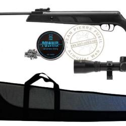 Pack carabine &agrave; plomb SNOWPEAK SR1000S 4.5 mm (19,9 joules) - PROMO