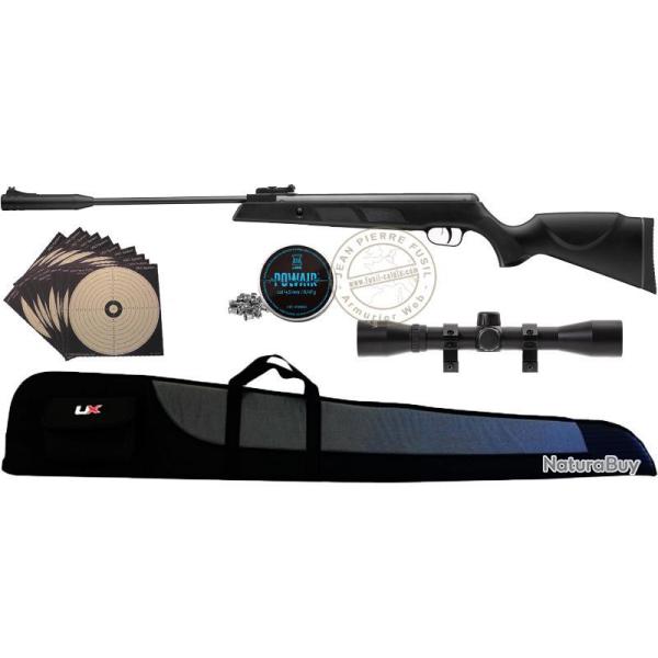 Pack carabine � plomb SNOWPEAK SR1000S 4.5 mm (19,9 joules) - PROMO