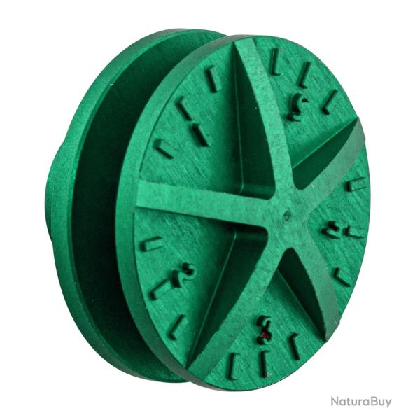 Molette Hop-up CNC pour PC1 Storm VERTE
