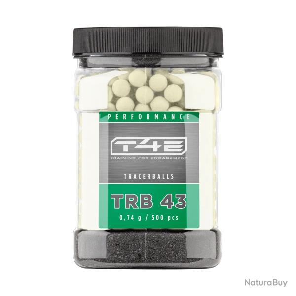 Munition Billes Umarex T4E FLUORESCENTES CAL.43 X500 - PERFORMANCE TRB 43