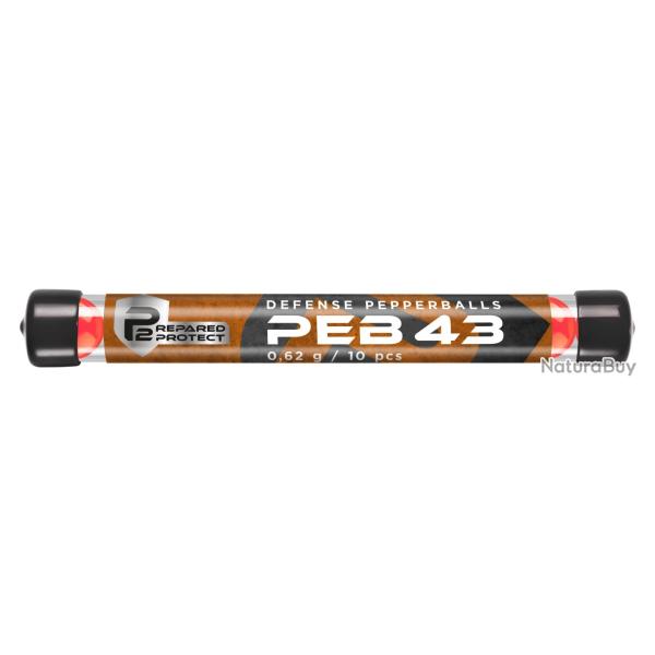 Munition Billes Umarex T4E POIVRE CAL.43 X10