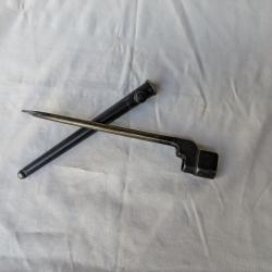 WW2 ANGLETERRE BAIONNETTE CLOU MILITAIRE ANGLAISE " N&deg; 4 MK2 B " 39-45