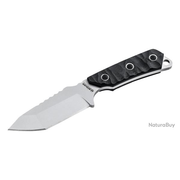 Boker Couteau Survival Neckup - Lame 71mm - Manche G10 - Etui synth�tique