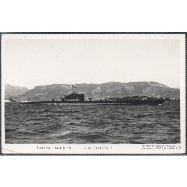 CPA - Marine de Guerre  - SOUS - MARIN "JUNON "  - N�1464