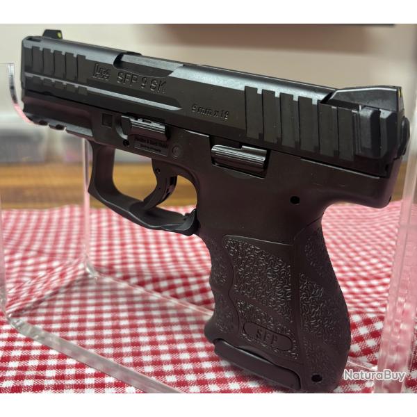 No�l maintenant ! Pistolet - H&K - SFP9 SK SF PADDLE - 9MM - NOIR - 10 CPS - 2 CHARGEURS - HK262108