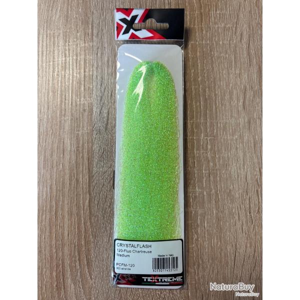 Mylar JMC Crystalflash medium Fluo chartreuse