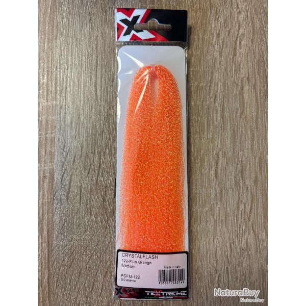 Mylar JMC Crystalflash medium fluo orange