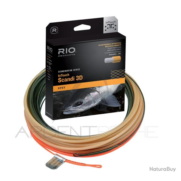 Soie RIO Scandi InTouch 3D I/S3/S5 520Gr / 33.7g