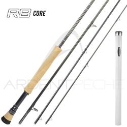 Canne &agrave; mouche SAGE R8 Core 9&acute; 6 soie 6 (talon)