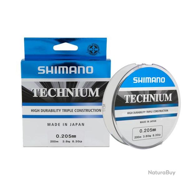 Nylon Shimano Technium Invisitec 300m 22/100 300m 5.3kg