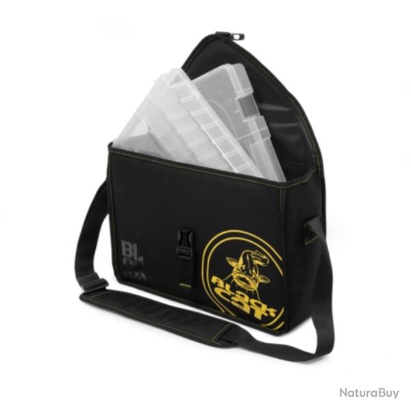 Sac Bandoulire Black Cat BLCK Lure Carrier 2 botes 13 x 26 x 38cm