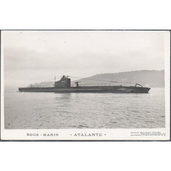 CPA -MARINE DE GUERRE - " ATALANTE "  - Sous-Marin N�1467