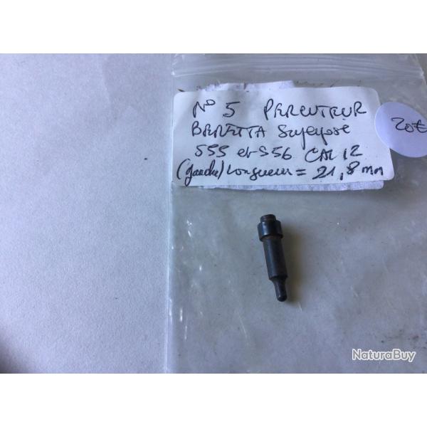 VENDU PAR LE-CUIRASSIER PERCUTEUR DROIT SUPERPOS BERETTA 55S-56-57 CAL 12 LONGUEUR 28,3 MM