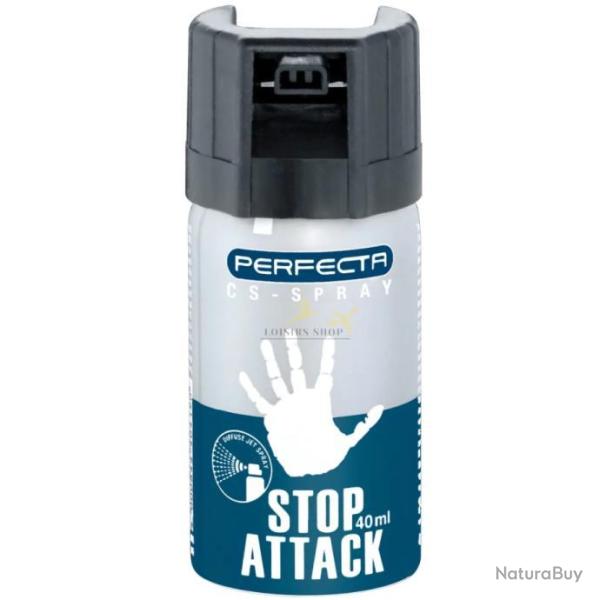 Bombe lacrymog�ne 40ml GAZ CS (fabriqu� en Allemagne)