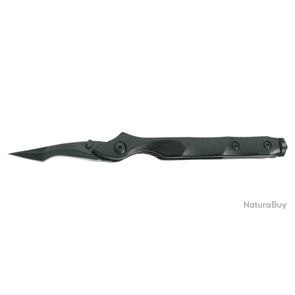 Boker Couteau Urban Survival - Lame 40mm - Manche Aluminium - Clip