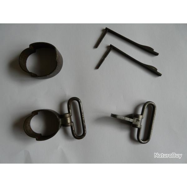 Garnitures 5 pi�ces pour fusil d'infanterie Mle 1867 ou 1853