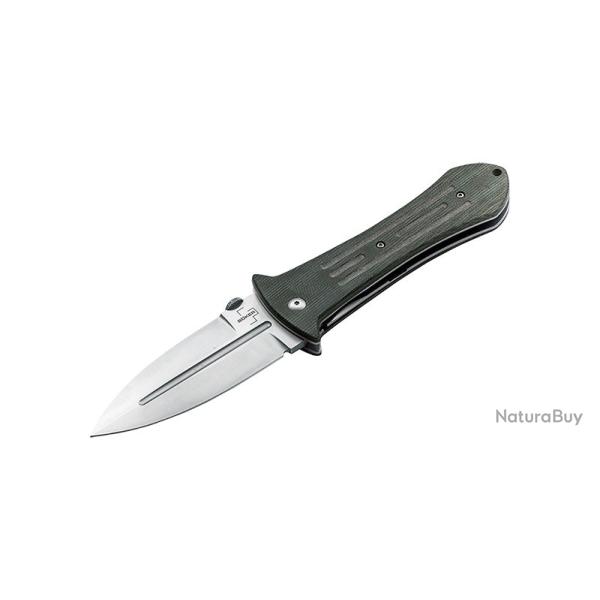 Boker Couteau Pocket Smatchet - Lame 95mm - Manche Micarta - Clip
