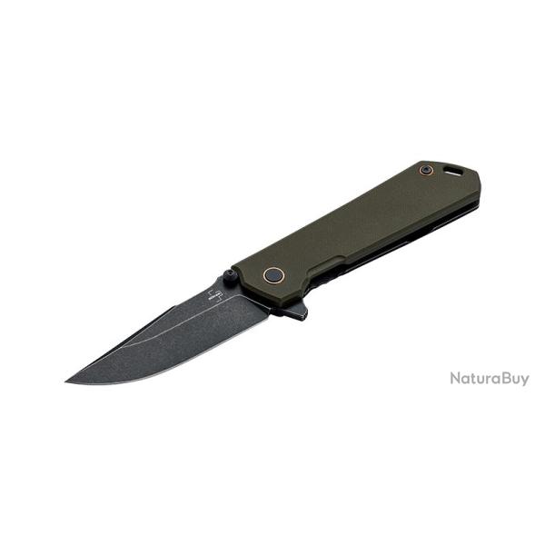 Boker Couteau Kihon OD Assist� - Lame 85mm - Manche G10 - Clip