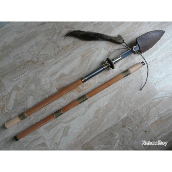 SUPERBE ET FORT EPIEU CHASSE BATTUE TRAQUE SANGLIER ARC