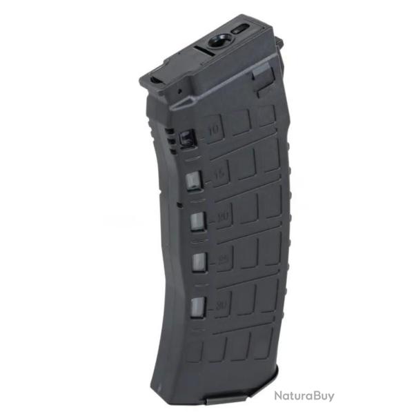 Chargeur HiCap Arcturus AK12 AEG M4 550 billes Noir - Arcturus