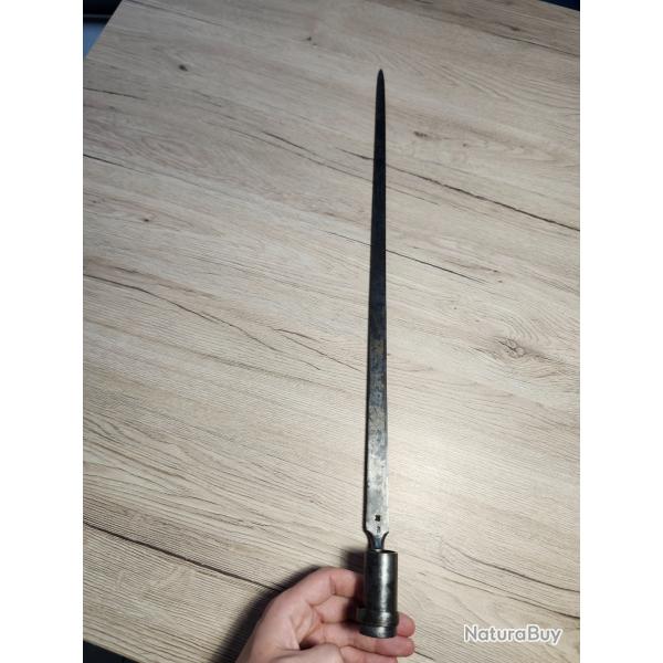 Ba�onnette � douille Mod�le 1841 pour fusil Dreyse (Prusse)