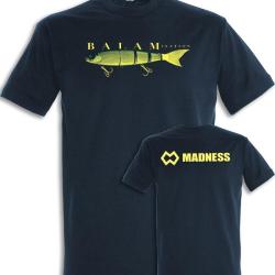 TEE SHIRT BALAMISATION MADNESS NAVY