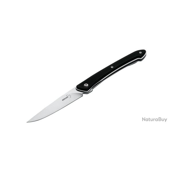 Boker Couteau Spillo - Lame 80mm - Manche G10 - Clip