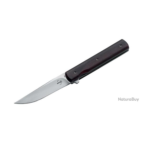 Boker Couteau Urban Trapper Liner Cocobolo - Lame 83mm - Manche Cocobolo - Clip