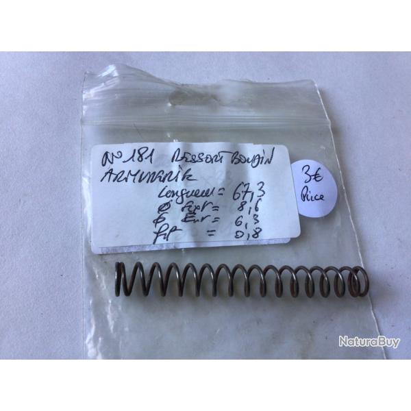 VENDU PAR LE-CUIRASSIER N�181 RESSORT BOUDIN D'ARMURERIE