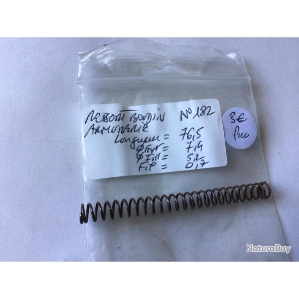 VENDU PAR LE-CUIRASSIER N�182 RESSORT BOUDIN D'ARMURERIE