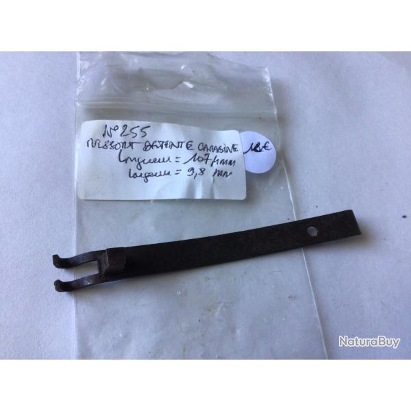 VENDU PAR LE-CUIRASSIER N�255 RESSORT DE DETENTE CARABINE GAUCHER MANU ARM  9-12-14 MM ET 22 LR