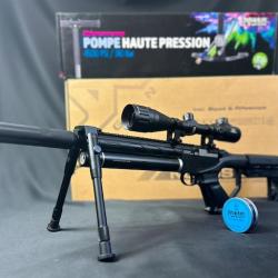 PACK PR&Ecirc;T A TIRER CARABINE UX NOTOS CARBINE PCP LUNETTE 3-9X40 CAL 5.5MM 16 J