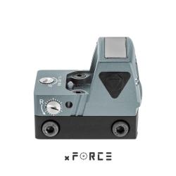 POINT ROUGE MINI SOLAIRE GRIS