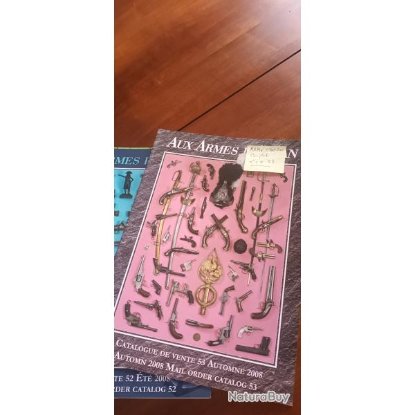 Lot catalogues Aux Armes d'Antan n 1  n 53