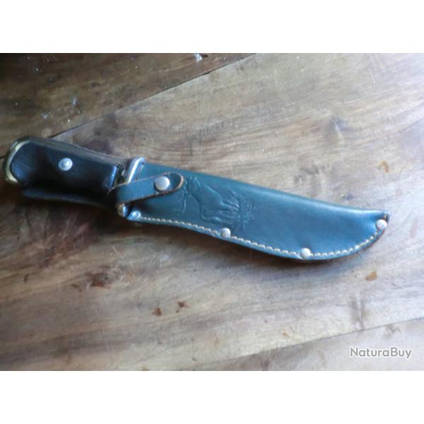 couteau de chasse �tui cuir