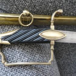 SABRE D'OFFICIER DE CAVALERIE LEGERE PERIODE CONSULAT 1ER EMPIRE OU NAPOLEON 1ER